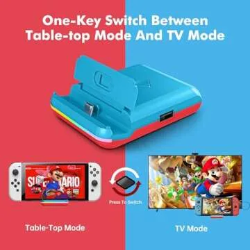 Portable TV Docking Station for Nintendo Switch