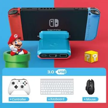 Portable TV Docking Station for Nintendo Switch