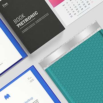 Metronic Bubble Mailers - Waterproof Padded Envelopes for Shipping