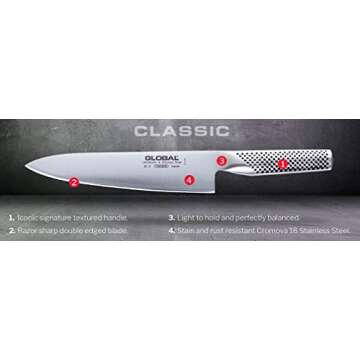 Precision and Performance - Global GS-7 4-inch Paring Knife for All Culinary Needs