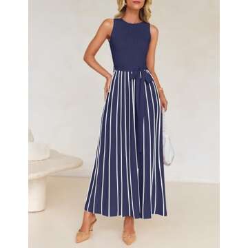 Stylish ZESICA Women's Summer Midi Dress for Any Occasion