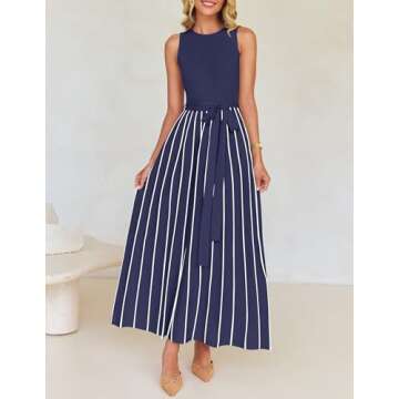 Stylish ZESICA Women's Summer Midi Dress for Any Occasion