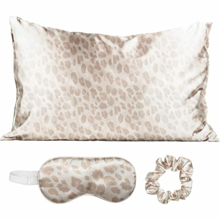 Kitsch Satin Sleep Set - Luxurious & Soft Leopard Design