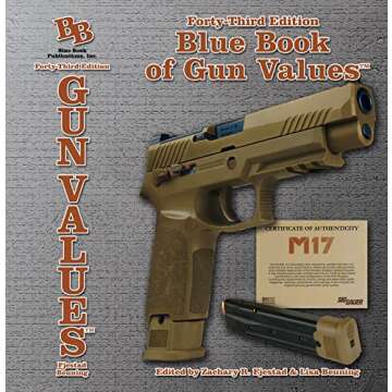 Comprehensive 43rd Edition Blue Book of Gun Values for Firearms