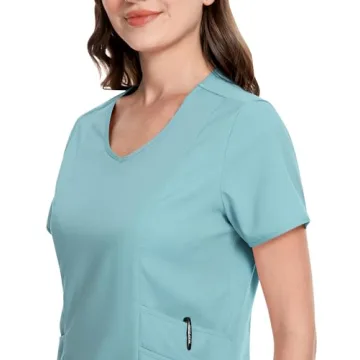 niaahinn Women's Scrubs Set with 10 Pockets and Style