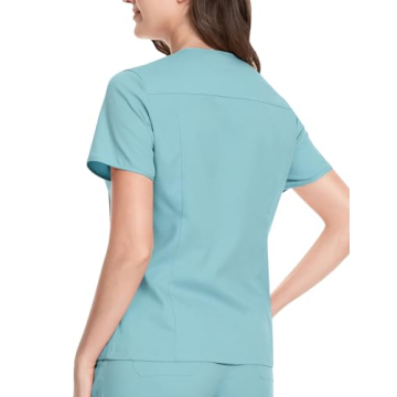 niaahinn Women's Scrubs Set with 10 Pockets and Style