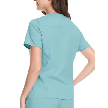 niaahinn Women's Scrubs Set with 10 Pockets and Style