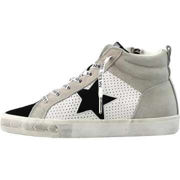 VINTAGE HAVANA Lester Black Multi (us_Footwear_Size_System, Adult, Women, Numeric, Medium, Numeric_7)