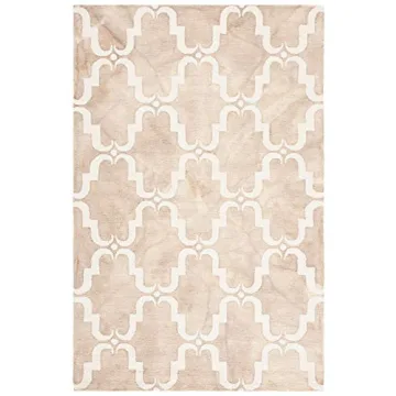 Luxurious Moroccan Dip Dye Rug - 4' x 6' Premium Wool
