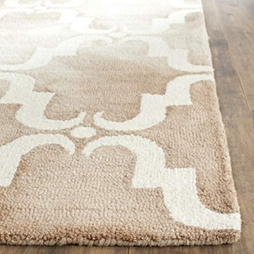 Luxurious Moroccan Dip Dye Rug - 4' x 6' Premium Wool