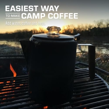 COLETTI Bozeman Percolator Coffee Pot Perfect for Camping