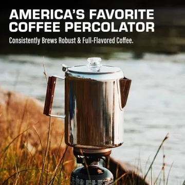COLETTI Bozeman Percolator Coffee Pot Perfect for Camping