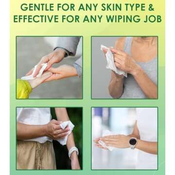 Buy LivDry Adult Wet Wipes for Gentle, Large Cleaning