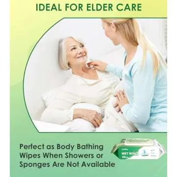Buy LivDry Adult Wet Wipes for Gentle, Large Cleaning