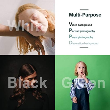 LimoStudio 10 ft. Backdrop Stand with 3 Color Background