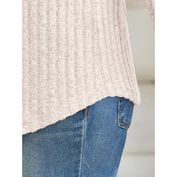 AUTOMET Womens Long Sleeve Shirt Comfortable Fall Fashion Tops