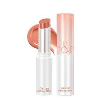 rom&nd Glasting Melting Balm 3.5g, 01 COCO NUDE, Glossy, Plumping Lips, Moisture, Translucent, Water...