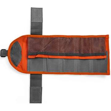 Exotac toolROLL Compact Carry Tool Storage Solution for Fire-Starting Gear, Knives, and Multi-Tools with Five Quick Access Elastic Mesh Slip Pockets and Hook and Loop Closure