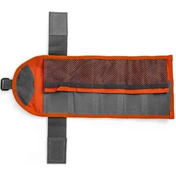 Exotac toolROLL Compact Carry Tool Storage Solution for Fire-Starting Gear, Knives, and Multi-Tools with Five Quick Access Elastic Mesh Slip Pockets and Hook and Loop Closure