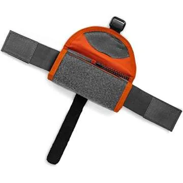 Exotac toolROLL Compact Carry Tool Storage Solution for Fire-Starting Gear, Knives, and Multi-Tools with Five Quick Access Elastic Mesh Slip Pockets and Hook and Loop Closure