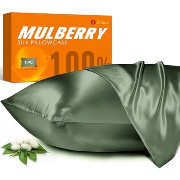 100% Mulberry Silk Pillowcase King Size for Hair & Skin
