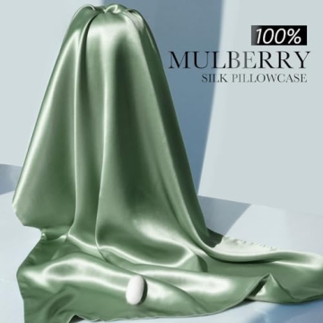 100% Mulberry Silk Pillowcase King Size for Hair & Skin
