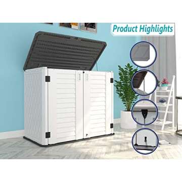 Stylish Weather Resistant Storage Shed for Outdoor Needs