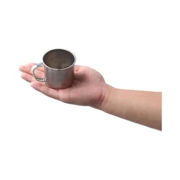 Compact Stainless Steel Coffee Cup Set for Travel