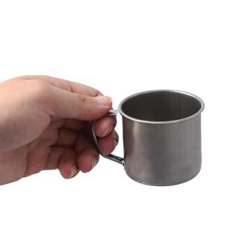 Compact Stainless Steel Coffee Cup Set for Travel