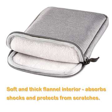 WANPOOL Kindle Hand Strap Holder - Protective 6 Inch Pouch