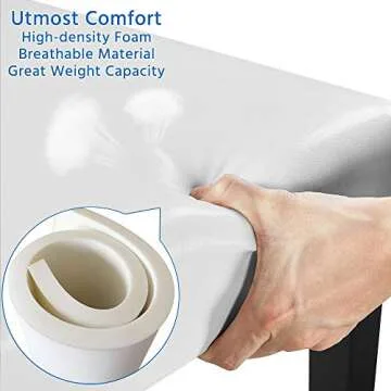 Yaheetech Dining Chair Set 4 Faux Leather Modern Design