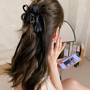 Agirlvct Bowknot Hair Clip – Stylish Hair Accessory