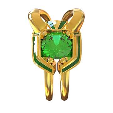 Loki Ring Thor: Ragnarok Cosplay Costume Accessories Jewelry with Gifts Box