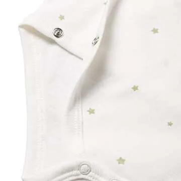 Stellou Unisex Long-Sleeve Bodysuit Pack for Babies