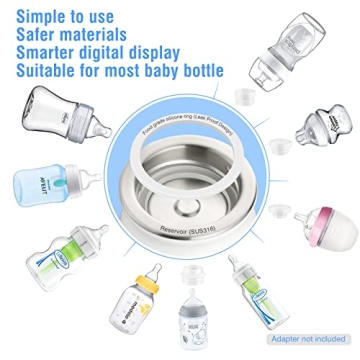 Portable Bottle Warmer for Breastmilk and Formula