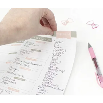 Bloom Daily Meal Planner - Magnetic Grocery List & Planner