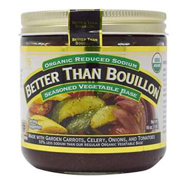 Better Than Bouillon Organic Vegetable Base Reduced Sodium 16oz