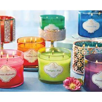 Bath and Body Works Aromatherapy Stress Relief - Eucalyptus Tea 3-Wick Candle (2019 Edition)