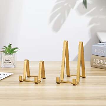 Plate Stands for Display - Ideal for Art & Home Decor