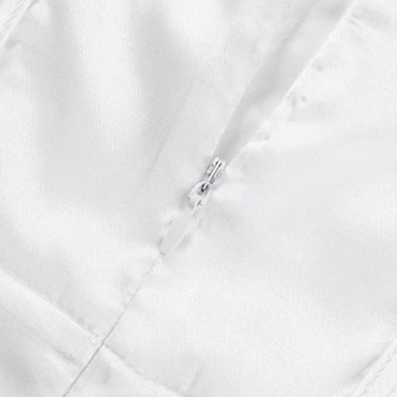 Luxurious White Corset Midi Dress for Formal Events