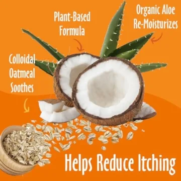 Earthbath Oatmeal Aloe Shampoo for Itchy Dry Skin Relief