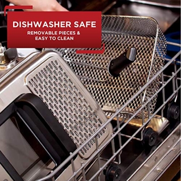 T-fal 3.5L Deep Fryer with Oil Filtration & Digital Timer