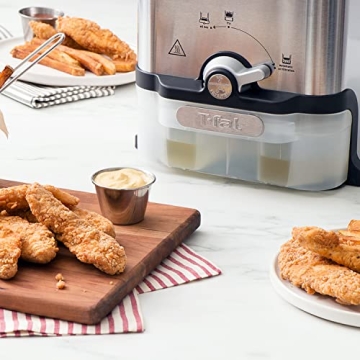 T-fal 3.5L Deep Fryer with Oil Filtration & Digital Timer