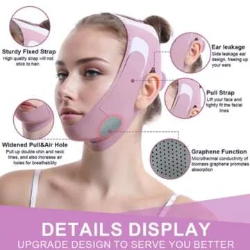 Graphene V-Line Mask Chin Strap for Jawline Defining