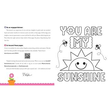 My First Mom and Daughter Journal: An activity book for girls and moms together