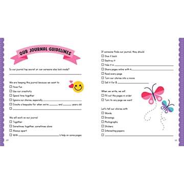 My First Mom and Daughter Journal: An activity book for girls and moms together