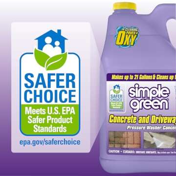 Simple Green Oxy Solve Concrete Cleaner - 128 Fl.Oz for Tough Stains