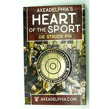 Axeadelphia Heart Of The Sport Gold Die Cast Pin - NATF Style