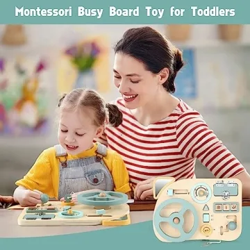 Engaging Montessori Busy Board Toy for Toddlers