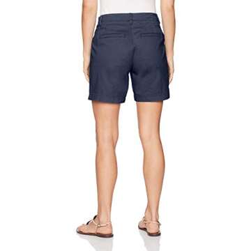 Lee Women's Stylish Straight Fit Tailored Chino Shorts